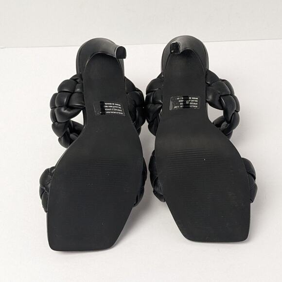 Steve Madden Kenley Heeled Sandals, Black, Women's 6.5 M - Picture 5 of 6